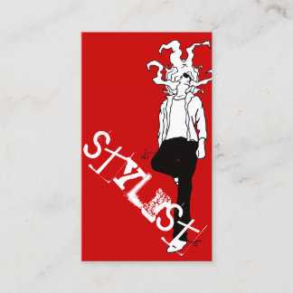 strung up stylist business card