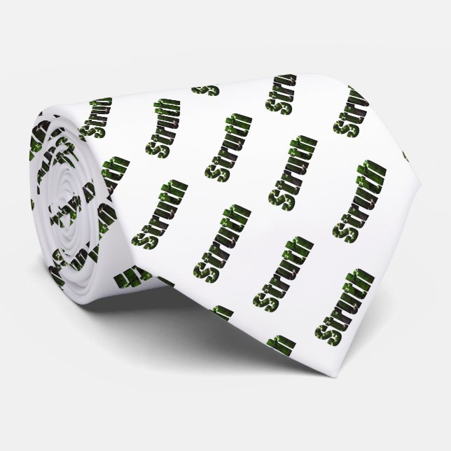 Struth ! Aussie Slang Word, Neck Tie (Rolled)