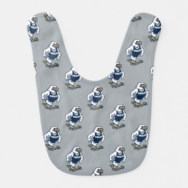 Strutting Eagle Baby Bib (Front)