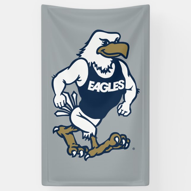 Strutting Eagle Banner (Vertical)