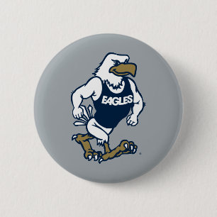 Strutting Eagle Button