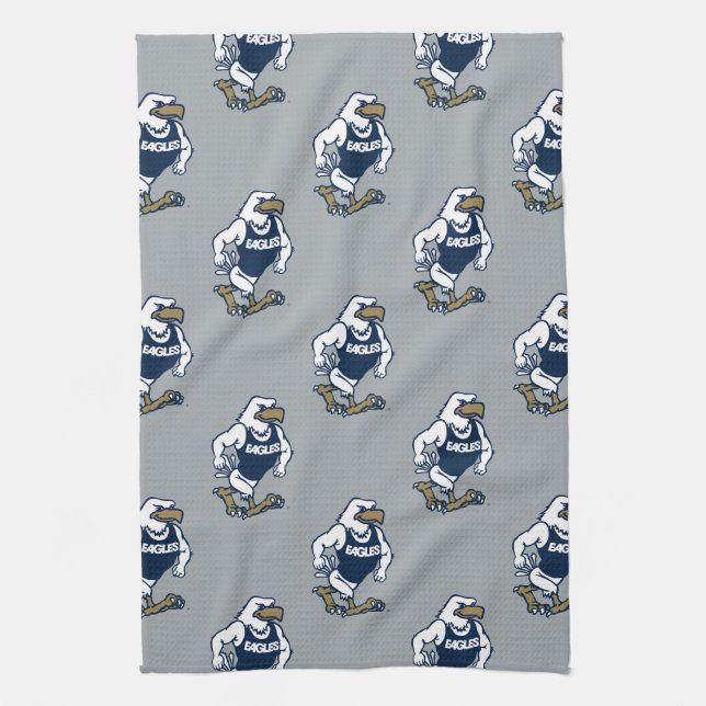 Strutting Eagle Kitchen Towel (Vertical)