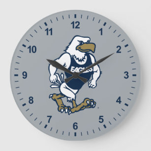 Strutting Eagle Large Clock