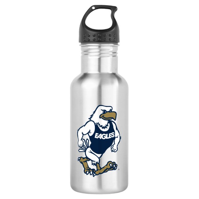 Strutting Eagle Stainless Steel Water Bottle (Front)