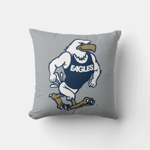 Strutting Eagle Throw Pillow