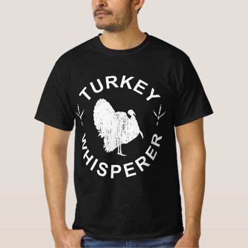 Strutting Turkey Hunting with a Vintage Look for H T_Shirt