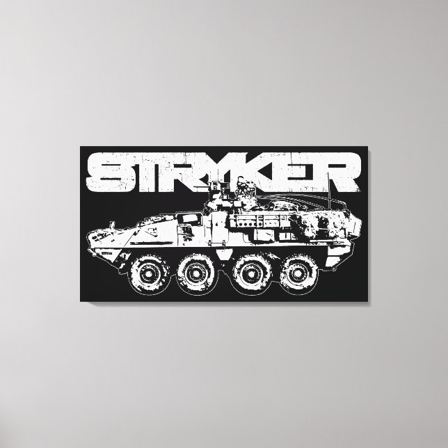 Stryker Wrapped Canvas Print (Front)