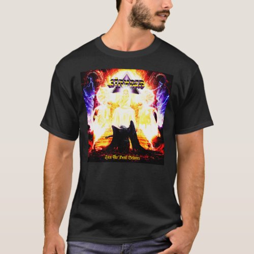 stryper  logo wallpaper christian rock band 90art  T_Shirt