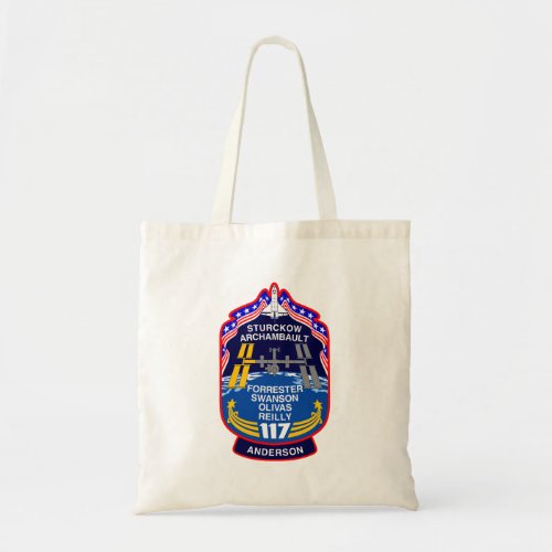 STS_117 Mission Patch    Tote Bag