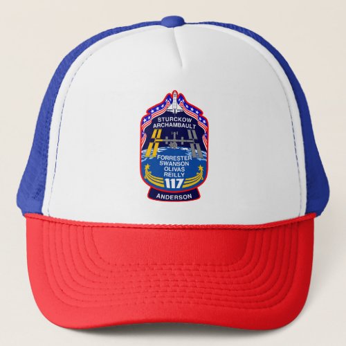 STS_117 Mission Patch  Trucker Hat