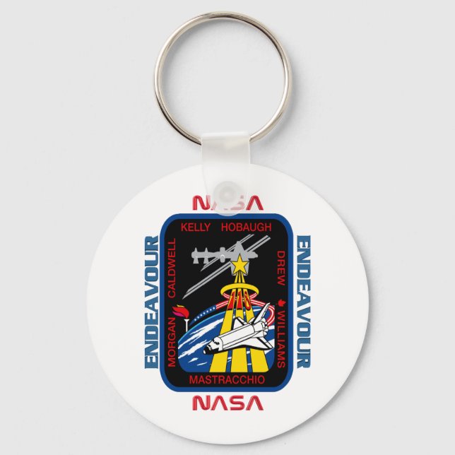 STS 118 Endeavour Keychain (Front)