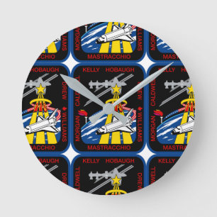 STS-118 Mission Patch  Round Clock