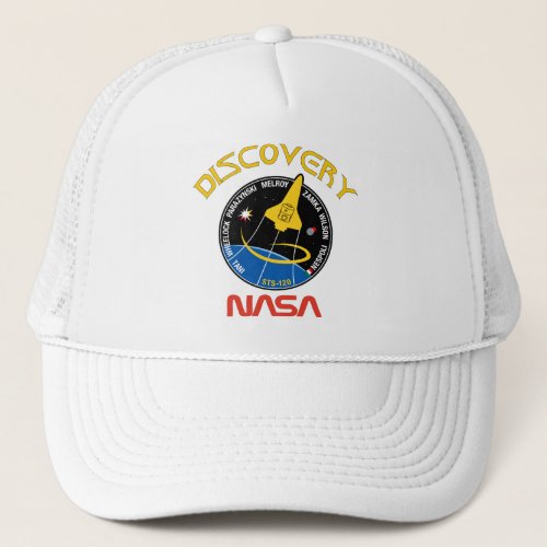 STS 120 Discovery Trucker Hat