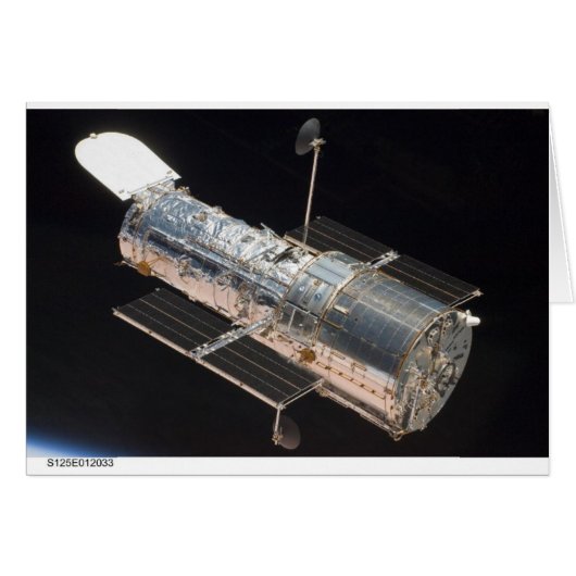 STS-125 Atlantis Hubble Cards (Front Horizontal)