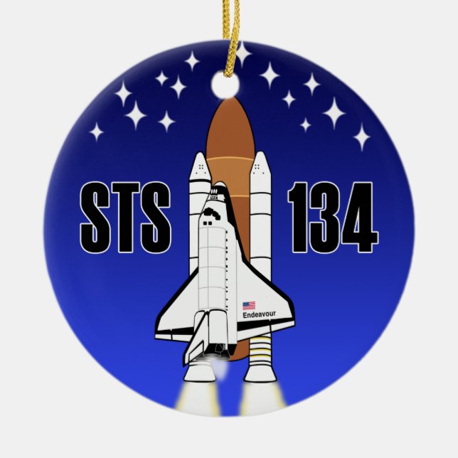 STS-134 Endeavour Ornament (Front)