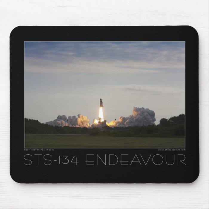 STS 134 Space Shuttle Endeavour Mouse Pad