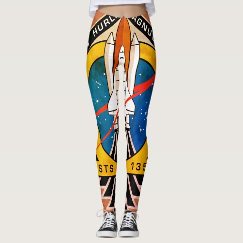 STS_135 Mission Patch Leggings