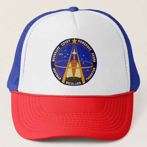 Sts_61_Mission Patch   Trucker Hat