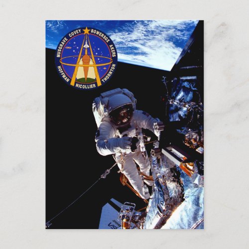 STS_61 Musgrave EVA Postcard