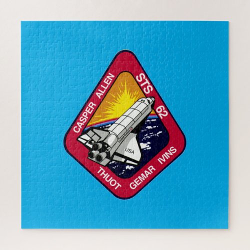 STS_62 MISSION PATCH  JIGSAW PUZZLE