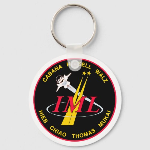 STS_65 Mission Insignia   Keychain