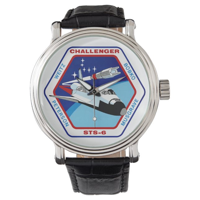STS-6 INSIGNIA  WATCH (Front)
