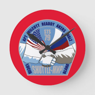 STS-79 ROUND CLOCK