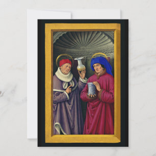 Sts. Cosmas and Damian Patron Saints of Healthcare Invitation
