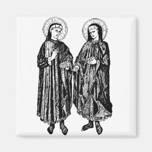 Sts. Cosmas and Damian Patron Saints of Healthcare Magnet