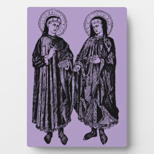 Sts. Cosmas and Damian Patron Saints of Healthcare Plaque