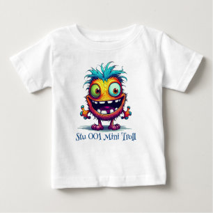 Stu 001 Mini Troll Personalized Baby T-Shirt