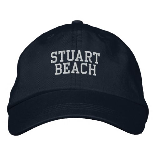 Stuart Beach Florida Baseball Hat