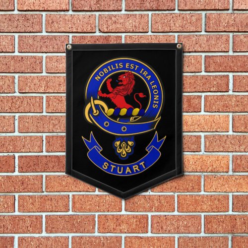 Stuart Clan Badge Banner   Pennant