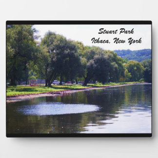 STUART PARK, ITHACA,N.Y. PLAQUE