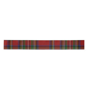 Stuart Plaid Tartan Christmas Satin Ribbon
