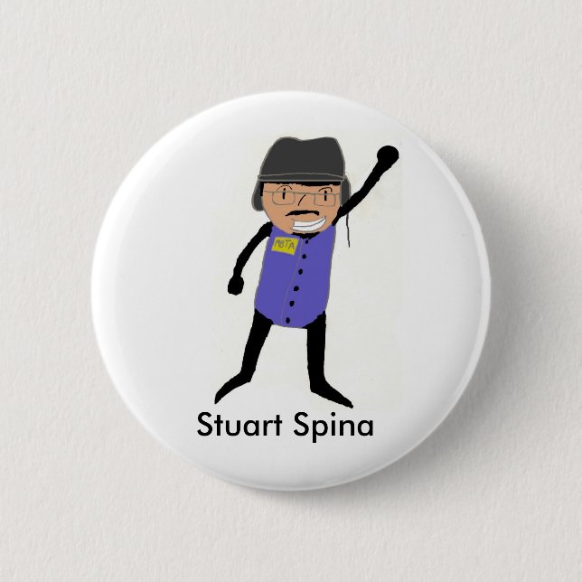Stuart Spina Button - Customized (Front)