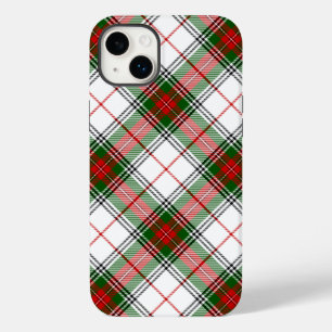 Stuart / Stewart Red Green White Plaid Case-Mate iPhone 14 Plus Case