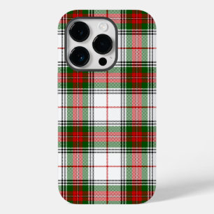 Stuart / Stewart Red Green White Plaid Case-Mate iPhone 14 Pro Case