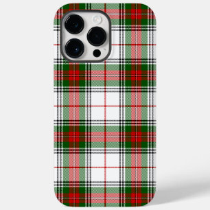 Stuart / Stewart Red Green White Plaid Case-Mate iPhone 14 Pro Max Case