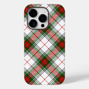Stuart / Stewart Red Green White Plaid Case-Mate iPhone 14 Pro Case