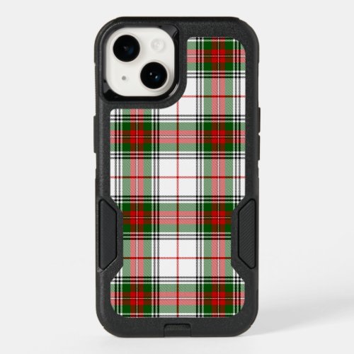 Stuart  Stewart Red Green White Plaid OtterBox iPhone 14 Case