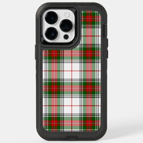 Stuart  Stewart Red Green White Plaid OtterBox iPhone 14 Pro Max Case