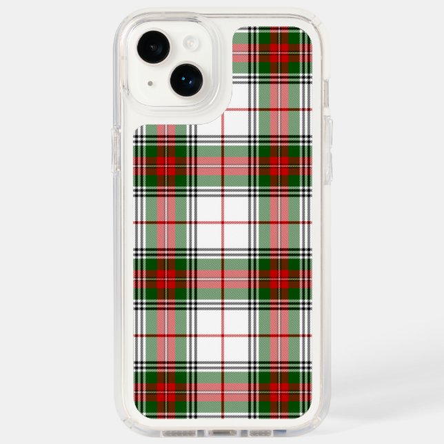 Stuart / Stewart Red Green White Plaid Speck iPhone Case (Front)