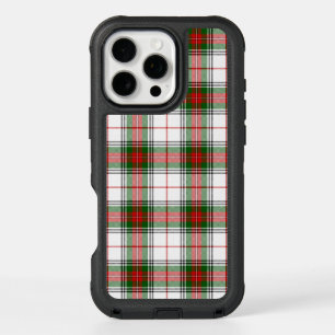 Stuart / Stewart tartan white red green plaid iPhone 16 Pro Max Case