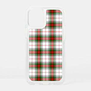 Stuart / Stewart tartan white red green plaid Speck iPhone 12 Mini Case