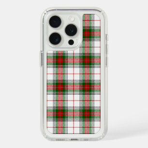 Stuart / Stewart tartan white red green plaid iPhone 15 Pro Case