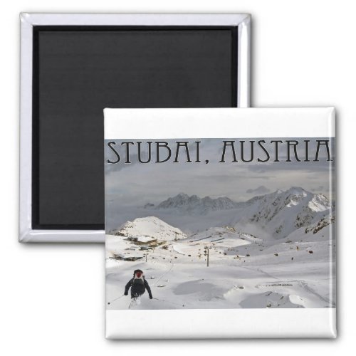 Stubai Glacier Magnet