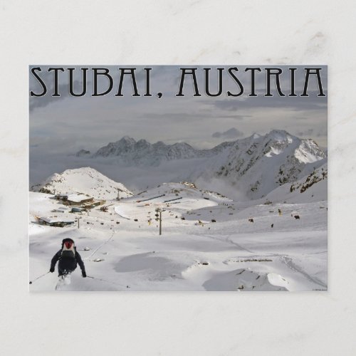 Stubai Glacier Postcard