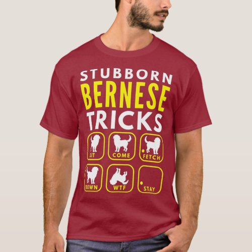 Stubborn Bernese Tricks _ Dog Training Premium T_Shirt