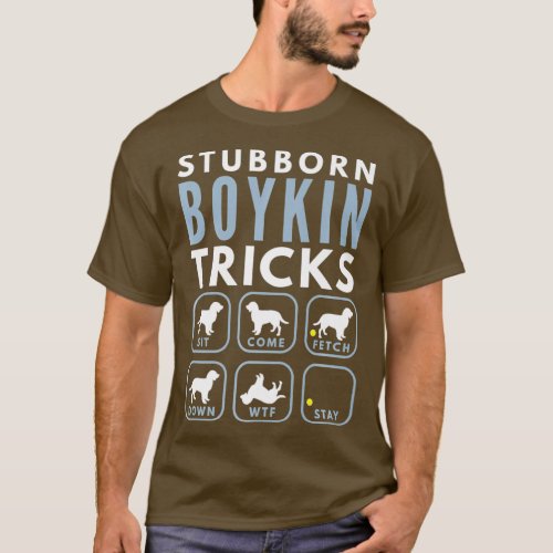 Stubborn Boykin Spaniel Tricks _ Dog Training T_Shirt